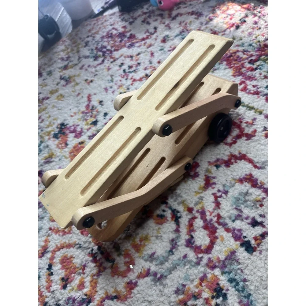 Melissa & Doug Wooden Car‎ Carrier Replacement Part Wood Toy Vehicle